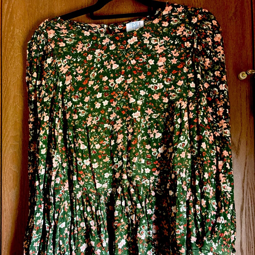 Babydoll floral shirt